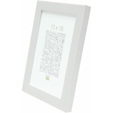 Deknudt plastic frame S41VF1 white 13x18 cm