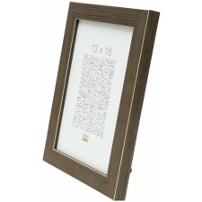 plastic frame S41VF7 gray-brown 13x18 cm