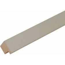 Cadre en bois S40R 15x15 cm gris-beige