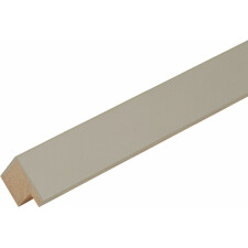 Cornice in legno S40R 30x40 cm grigio-beige