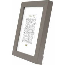wooden frame S40R dark gray 10x15 cm