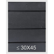 Cornice in legno S40R 30x45 cm grigio scuro
