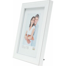 plastic frame S41VK1 white 9x13 cm