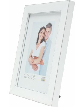 plastic frame S41VK1 white 18x24 cm