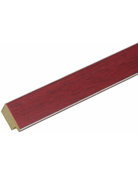 Cornice in plastica S41VK4 rosso 18x24 cm
