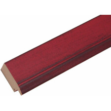 wooden frame S42L red 13x18 cm