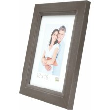wooden frame S42L gray 13x13 cm