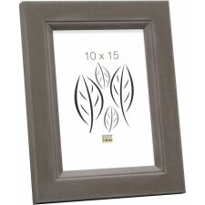wooden frame S42L gray 13x18 cm
