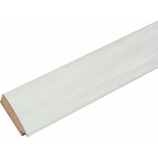 Drewniana ramka S53G biało-szara 20x25 cm