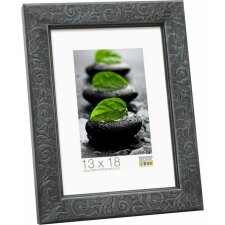 ornament frame S95FS black 10x15 cm