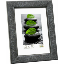 ornament frame S95FS black 13x18 cm