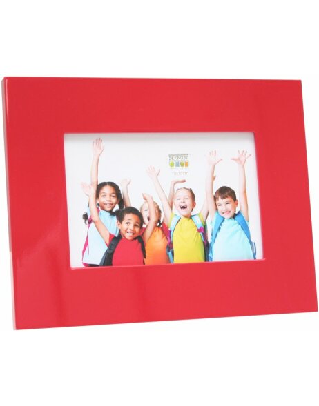 Photo frame S66WK4 red high-gloss 13x18 cm