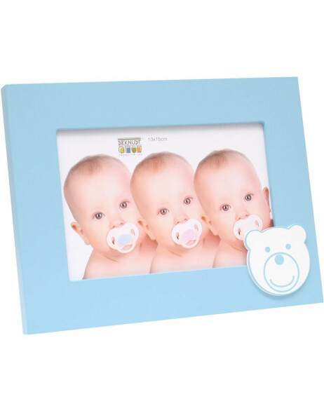 Baby frame S66RK6 Teddy blue 10x15 cm