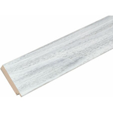 wooden frame S45A white 15x20 cm