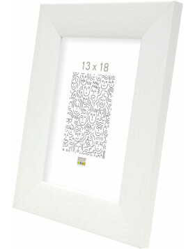 wooden frame S53G white 30x30 cm