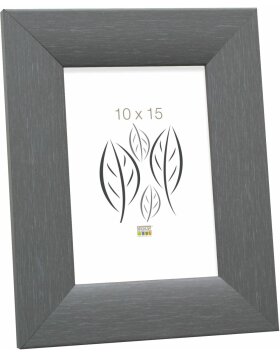 wooden frame S53G gray 15x20 cm