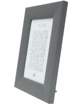 wooden frame S53G gray 18x24 cm