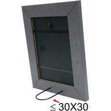wooden frame S53G gray 40x40 cm