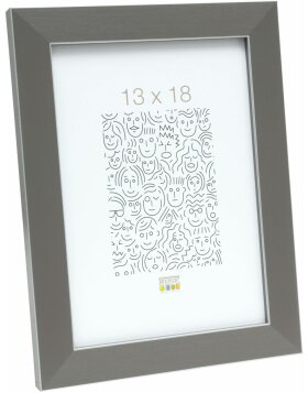 plastic frame S41VK7 gray 20x28 cm