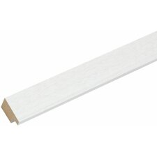 Cornice in legno Deknudt S66KF1 bianco 13x18 cm