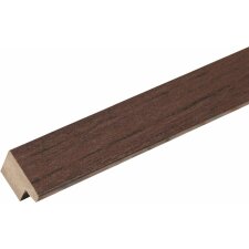 Marco de madera MDF Deknudt S44C 18x24 cm marrón oscuro