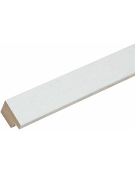 Deknudt Cornice in legno MDF S44C 13x18 cm bianco