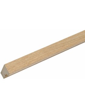 wooden frame S40A oak 24x30 cm - 18x24 cm
