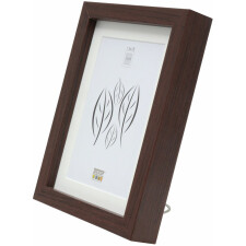 wooden frame S40A brown 13x18 cm - 10x15 cm