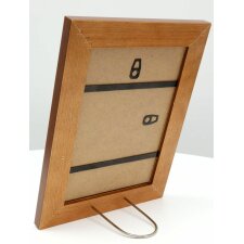 wooden frame S45J Basic 15x20 cm brown
