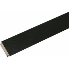 Cornice in legno S45J Basic 10x15 cm nero