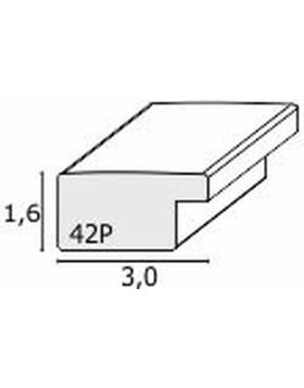 Deknudt Kunststoffrahmen S42P weiss 30x45 cm