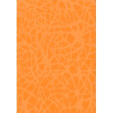 Papier 70x100 cm Handgeschepte Lussen oranje