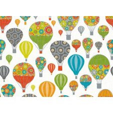 Paper 50x70cm hot air balloons