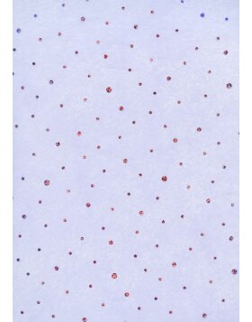 Paper 50x70cm dots fleece lilac