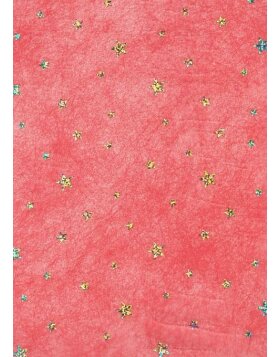 Paper 50x70cm Star fleece red