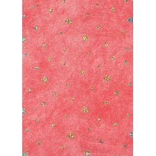 Artebene papier 50x70cm étoile intissé rouge