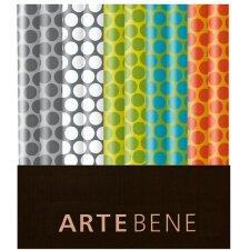 Artebene Wrapping Paper xl Dots 70x200 cm Roll assortiti