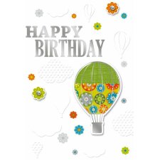 ARTEBENE Card Birthday Balloon 3D