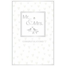 Artebene Karte Hochzeit Mr. & Mrs.