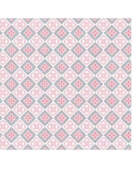 Papier-Servietten 25x25 cm Palazzo rosa