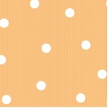 Paper napkins 25x25 cm Dots stripes apricot