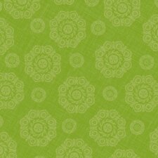 Papier-Servietten 33x33 cm Rosette grün