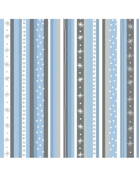 Servilletas de Papel 33x33 cm Stripes Pattern Mix