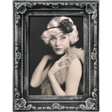 Marco de fotos antiguo Barok 13x18 cm negro