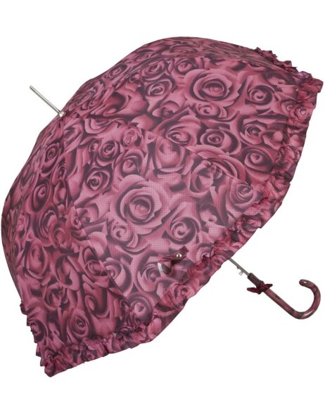 roter Regenschirm Rosen &Oslash; 93x90 cm