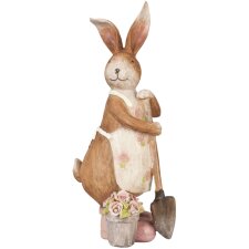 Conejo en la jardinería 9x10x22 cm
